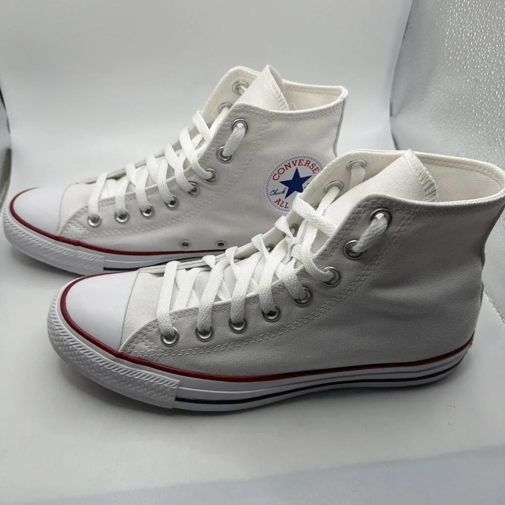 Converse All Star High Top Sneakers Optical White Men's 8 Women's 10 NIB